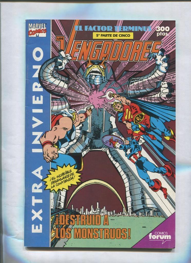 Los Vengadores especial invierno 1991: El Factor Terminus, quinta parte
