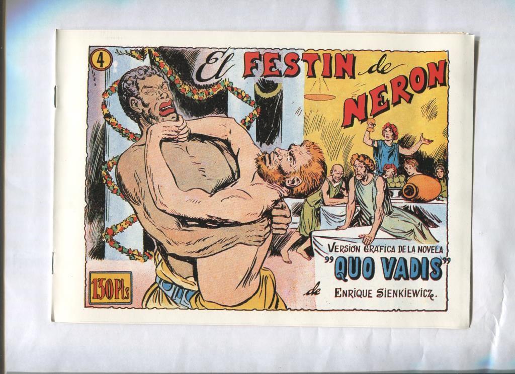 Facsimil: Quo Vadis numero 04: El festin de Neron