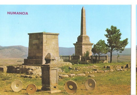 Postal 045220 : Numancia (Soria). Molinos Celtiberos - Obelisco