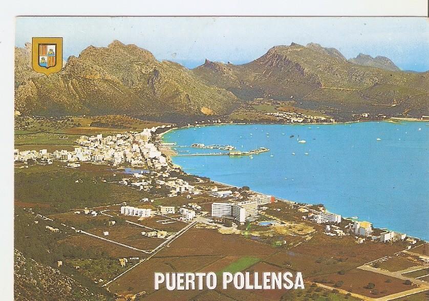 Postal 046423 : Puerto de Pollensa. Mallorca. Vista panoramica de la Bahia