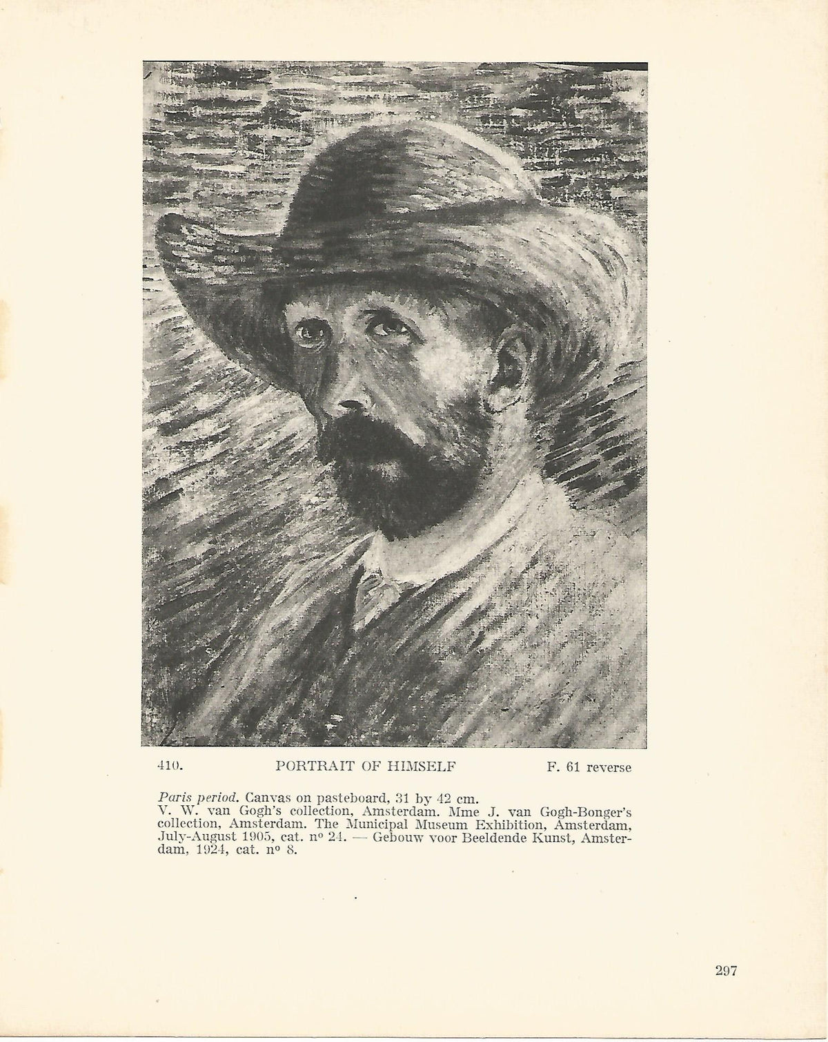 LAMINA 1339: VAN GOGH. Portrait of Himself