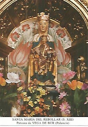 Postal 53731: SANTA MARIA DEL REBOLLAR. Vega de Bur Palencia