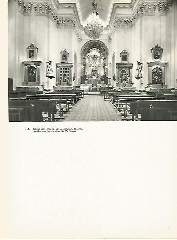 LAMINA 2112: ILLESCAS. Iglesia del Hospital de la Caridad