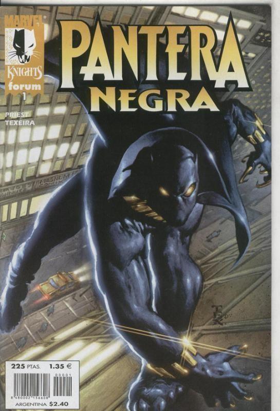 Marvel Knights: Pantera Negra numero 01