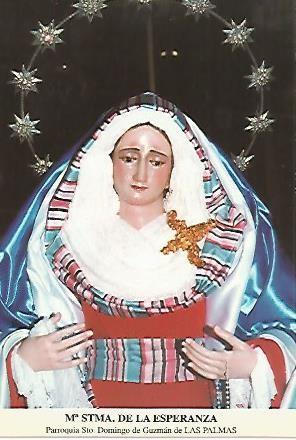 POSTAL 54483: Virgen de la Esperanza. Las Palmas