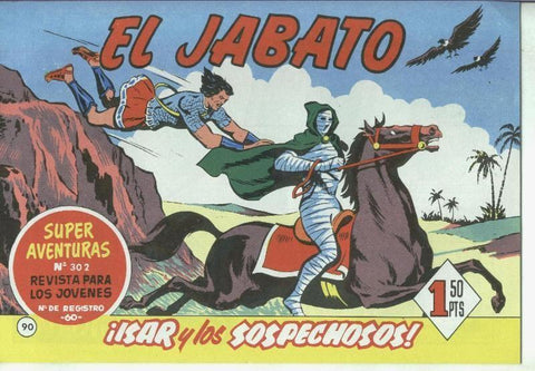 El Jabato facsimil numero 090: Isar y los sospechosos