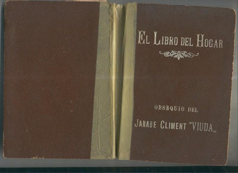 El libro del Hogar-Obsequio del Jarabe Climent Viuda