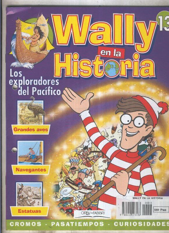 Wally en la historia numero 13: Los exploradores del pacifico
