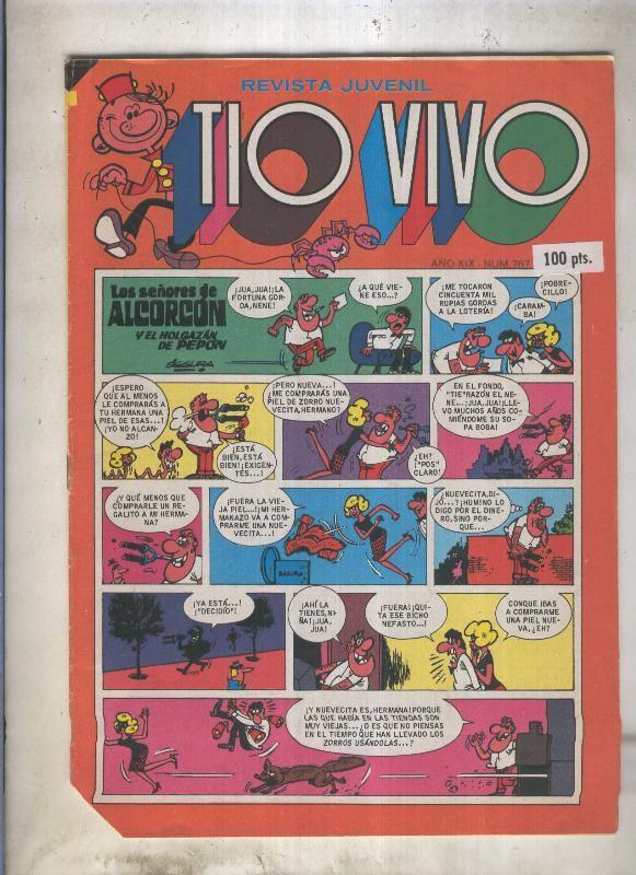 Tio Vivo segunda epoca numero 0787 (numerado 1 en trasera)