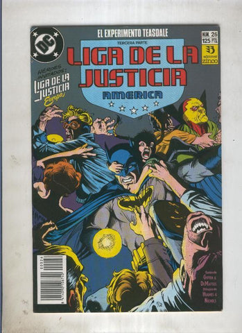 Liga de la Justicia America numero 26 (numerado 1 en trasera)