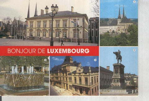 Postal 016175: Vistas de Luxembourg