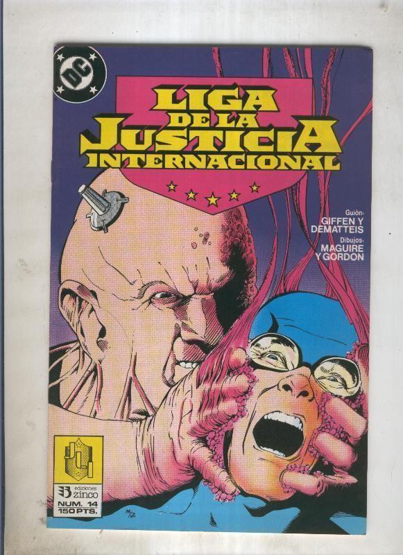 Liga de la Justicia America numero 14  