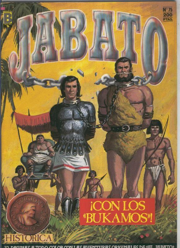 Jabato color primera edicion numero 075:Con los Bukamos