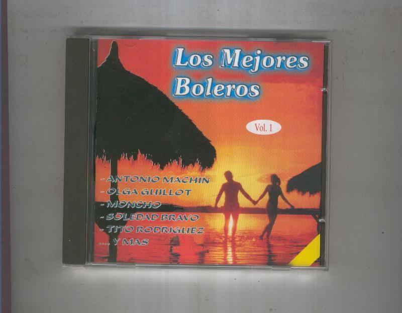 CD: LOS MEJORES BOLEROS volumen 01