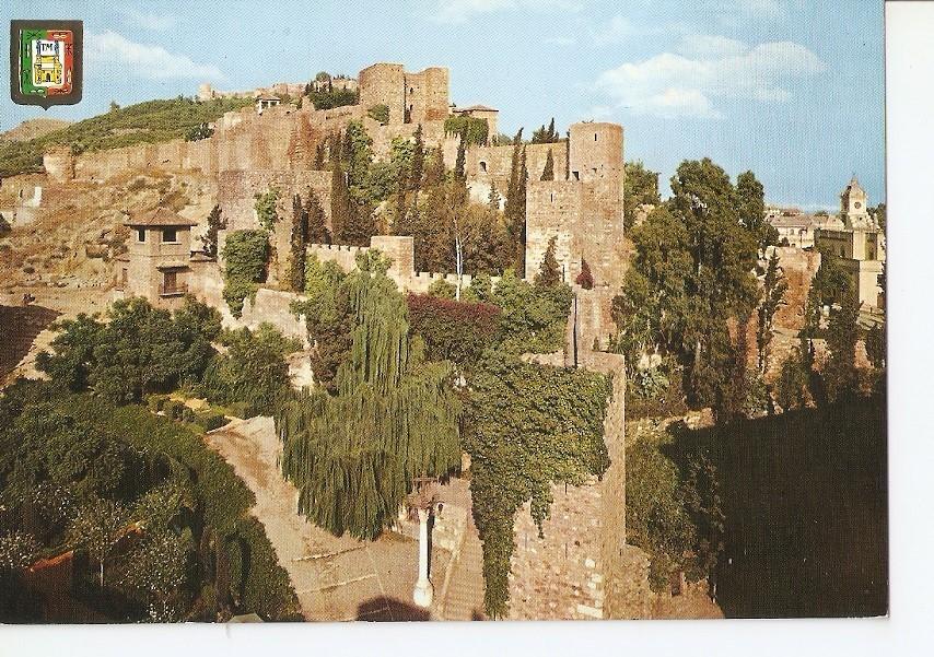 Postal 035359 : La Alcazaba y Castillo de Gibralfaro. Malaga