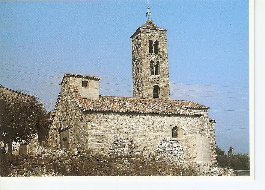 Postal 039095 : Esglesia de Sant Vicenç de Torello. Osona