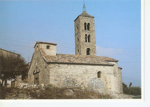 Postal 039095 : Esglesia de Sant Vicenç de Torello. Osona