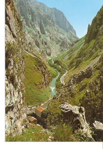 Postal 040412 : Picos de Europa. Desfiladero de Hermida