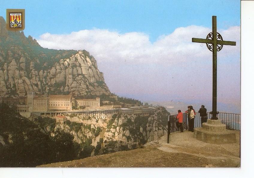 Postal 040499 : Montserrat. Vista parcial de la Montaña