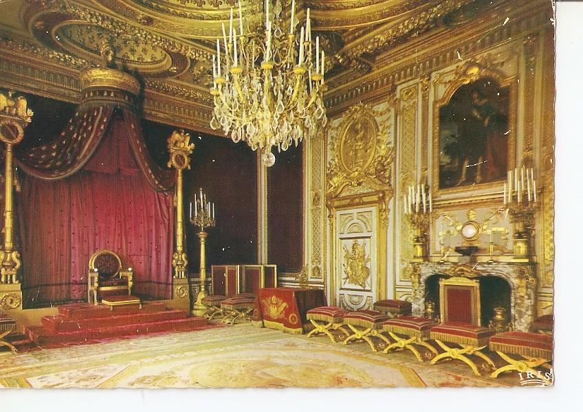 Postal 043645 : Fontainebleau. La Salle du Trone The Throne-Room Der Thronsaal