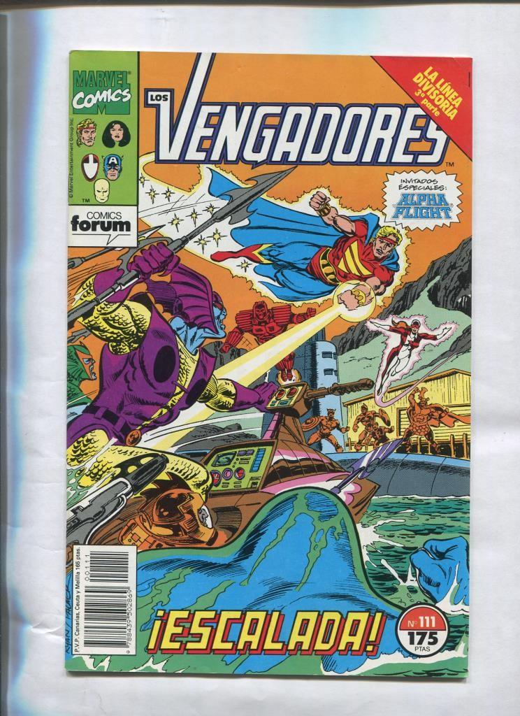 Los Vengadores volumen 1 numero 111: La linea divisoria, 3ª parte