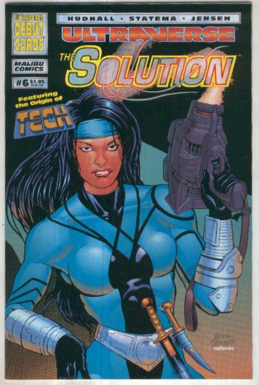THE SOLUTION Vol.1 No.06: Payback, Part 01 (Ultraverse 1993)