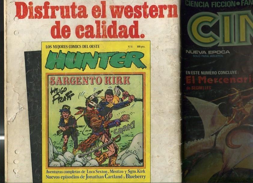 Cimoc revista numero 006 (numerado 1 en trasera, aviejado y con cubierta estropeada)