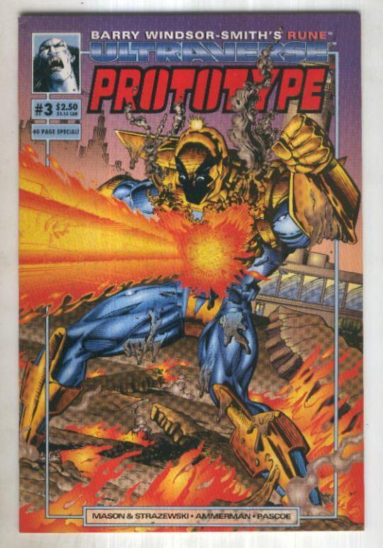 Ultraverse: PROTOTYPE Vol.1, No.03: Hero and the Terror (Malibu 1993)