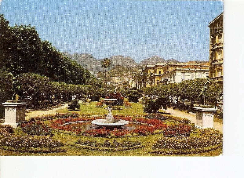 Postal 021164 : Le Jardin et les Montagnes de Sainte-Agnes