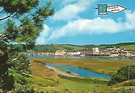 POSTAL 55655: NAVIA. Vista general