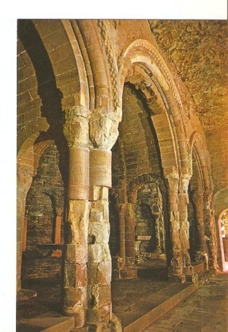 Postal 048741 : Alto Aragon. Jaca (Huesca). San Juan de la Peña. Los tres absides Siglo XI