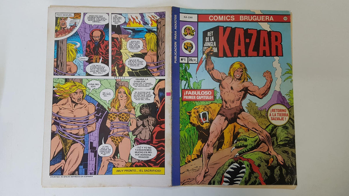 Comics Bruguera: Kazar numero 1