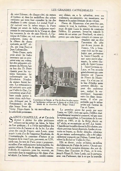 LAMINA 3772: CATEDRAL DE SENLIS