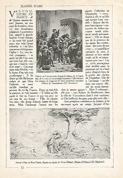 LAMINA 4488: Partida de Vaucouleurs por J. Scherrer