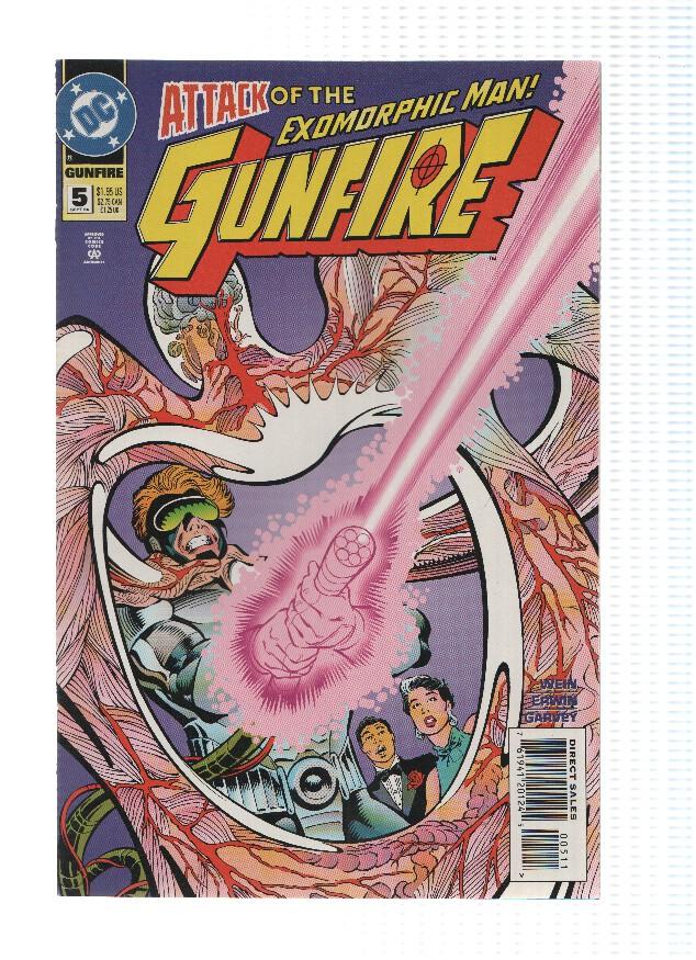 GUNFIRE, Volume 1 Numero 05: The Day of the ExomorphincMan (DC Comics) 