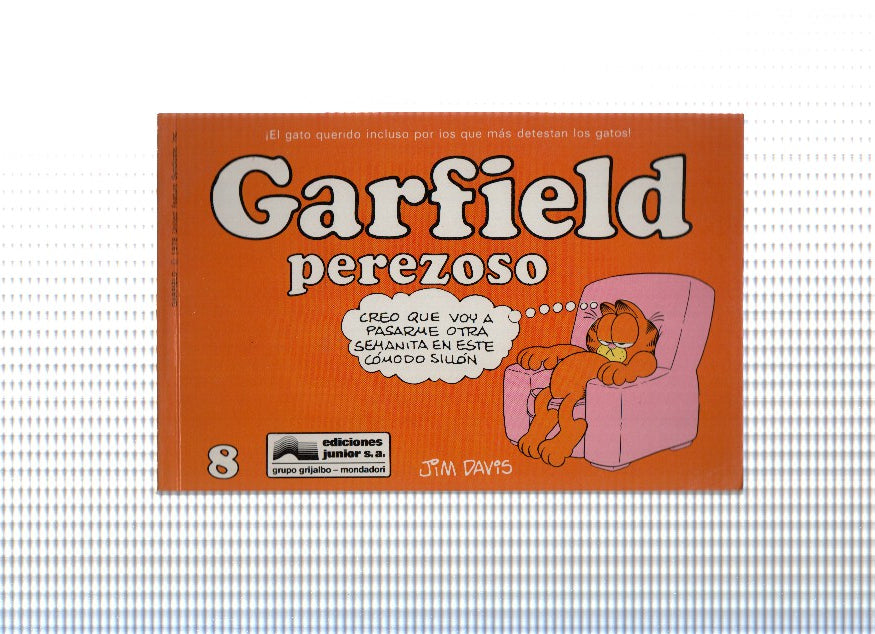 GARFIELD Numero 08: PEREZOSO - JIM DAVIS (1991)