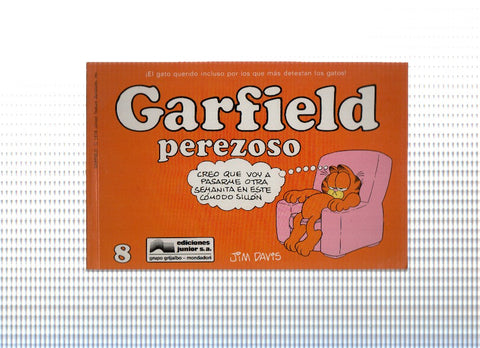 GARFIELD Numero 08: PEREZOSO - JIM DAVIS (1991)