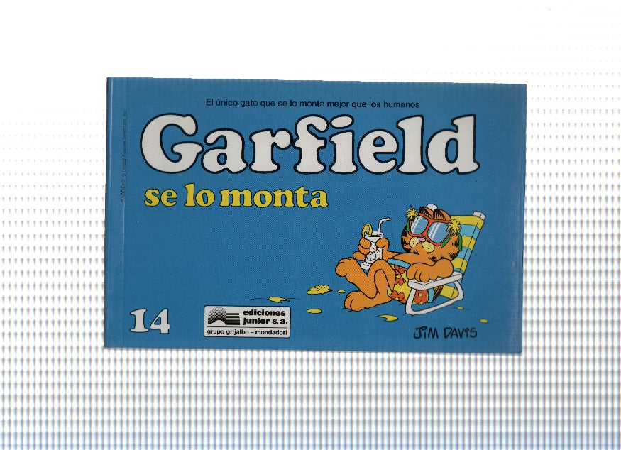 GARFIELD Numero 14: SE LO MONTA - JIM DAVIS (1990)