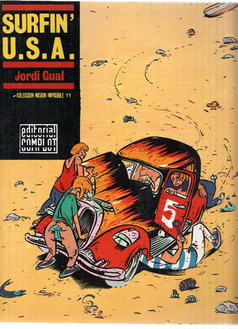 Coleccion Mision Imposible, Numero 11: SURFIN U.S.A / Jordi Gual (Editorial Complot 1988)