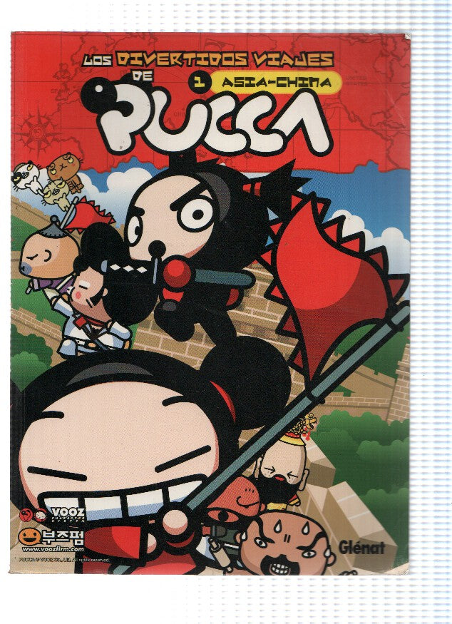 LOS DIVERTIDOS VIAJES DE PUCCA, Numero 1: ASIA-CHINA (Glenat 2007)