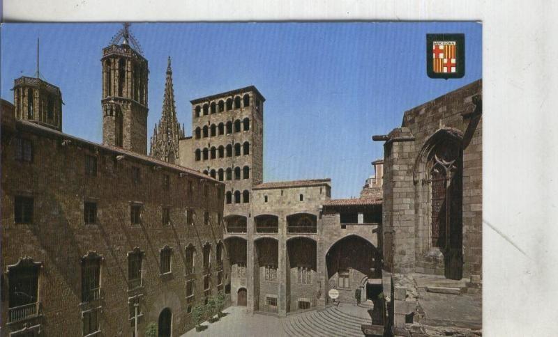 Postal: Barcelona: Plaza del Rey