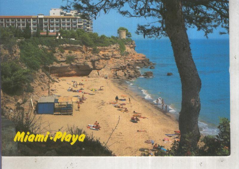 Postal 012439: Playa de Miami en Mont Roig, Tarragona