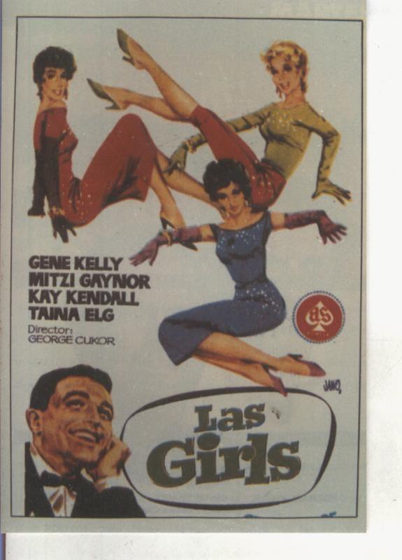 Foto cine 081: Las girls (Gene Kelly-Mitzi Gaynor)