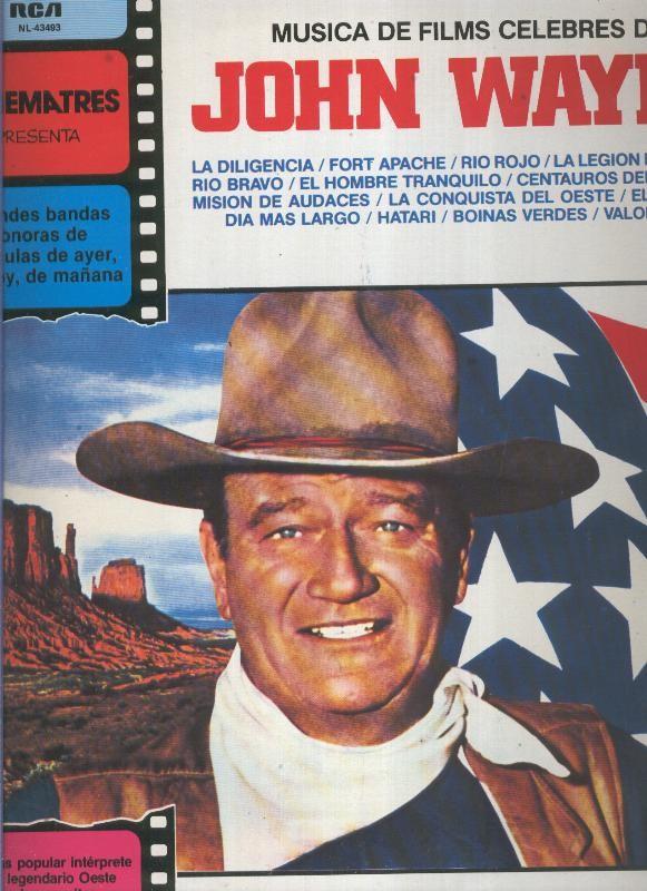 Disco LP: Musica de Films celebres de John Wayne