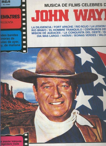 Disco LP: Musica de Films celebres de John Wayne