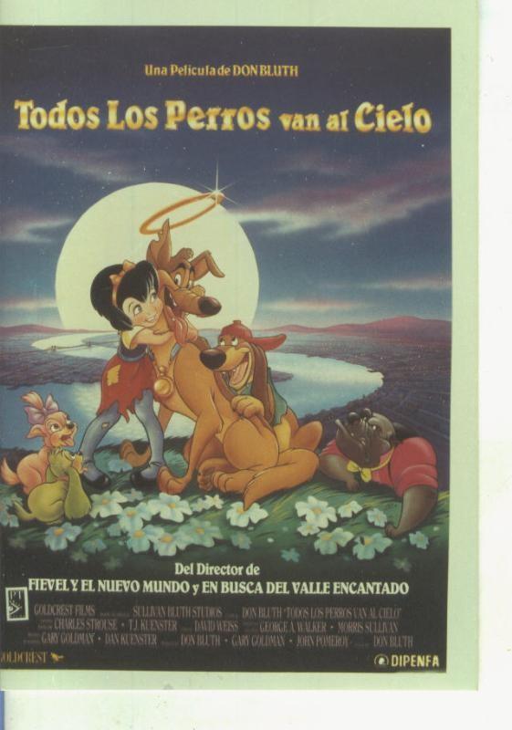 Foto cine 521: Todos los perros van al cielo