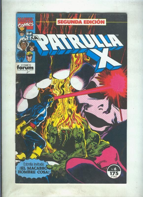 La Patrulla X volumen 1 segunda edicion numero 06 (numerado 2 en trasera)