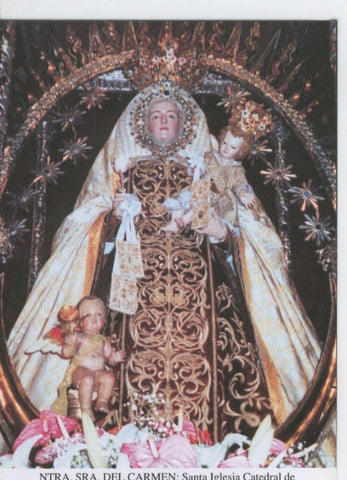 Postal 015488: Virgen Nuestra Señora del Carmen