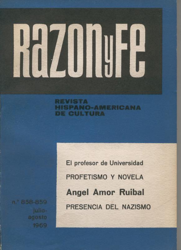 Razon y Fe numero 858-859