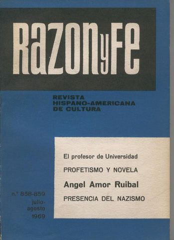 Razon y Fe numero 858-859